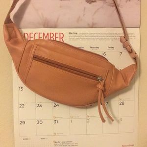Tan fanny pack